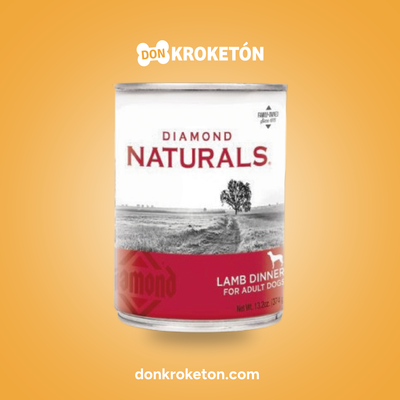 Diamond Húmedo Cordero Adulto Lata 374 g - imagen comercial Don Kroketon