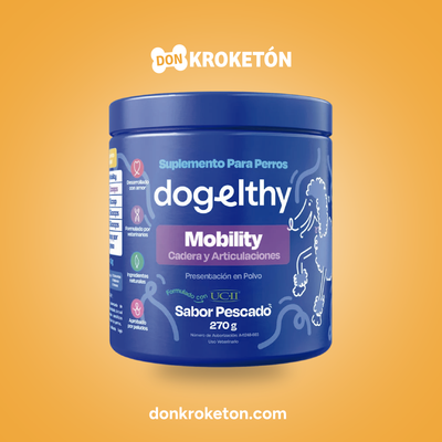 Dogelthy Suplemento para Articulaciones de Perros - Mobility - imagen comercial Don Kroketon