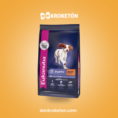 Eukanuba Cachorro Raza Mediana - imagen comercial Don Kroketon