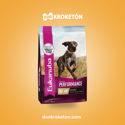 Eukanuba Premium Performance 30/20 Sport - imagen comercial Don Kroketon