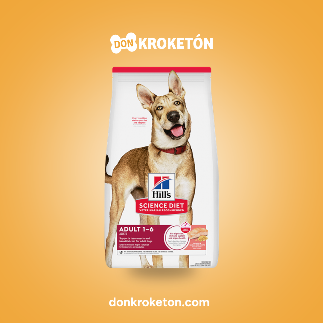 Hills Adulto Salmón y Arroz Integral - imagen comercial Don Kroketon
