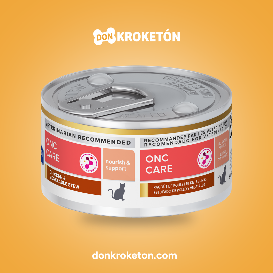 Hill's Prescription Diet ONC Care Estofado Felino - imagen comercial Don Kroketon