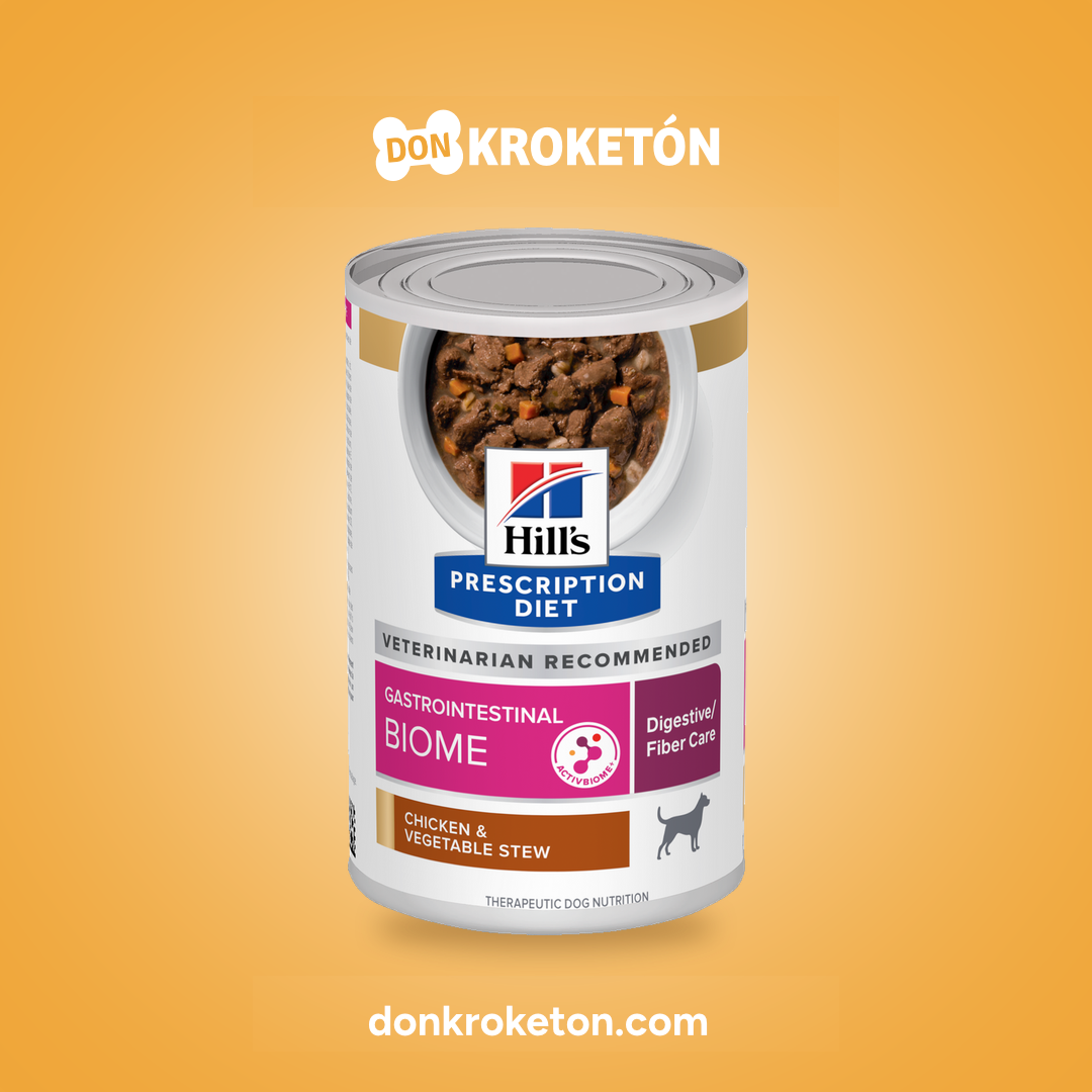 Hill's Prescription Diet GI Biome Estofado 354 g - imagen comercial Don Kroketon