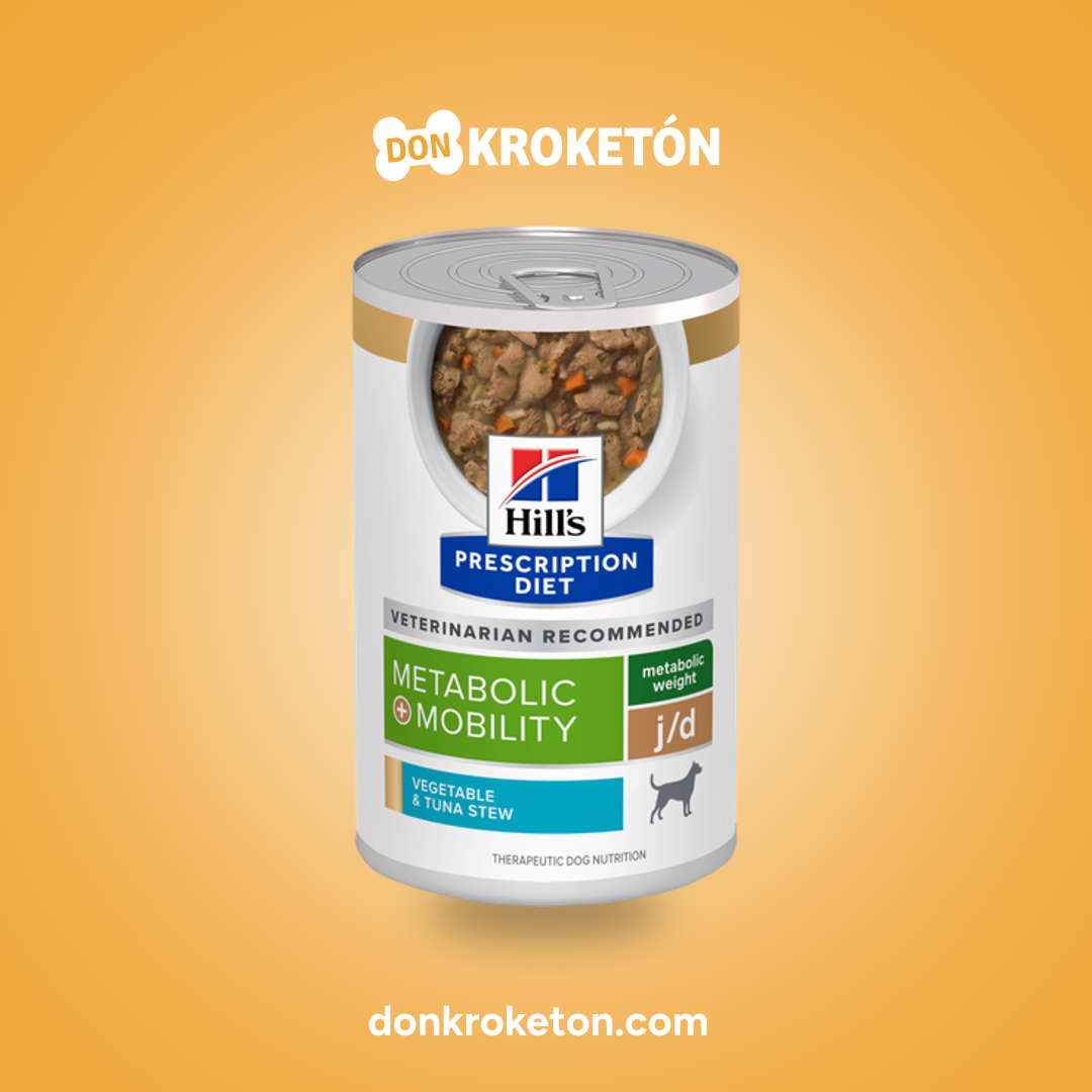 Hill's Prescription Diet Metabolic + Mobility Estofado 354 g - imagen comercial Don Kroketon