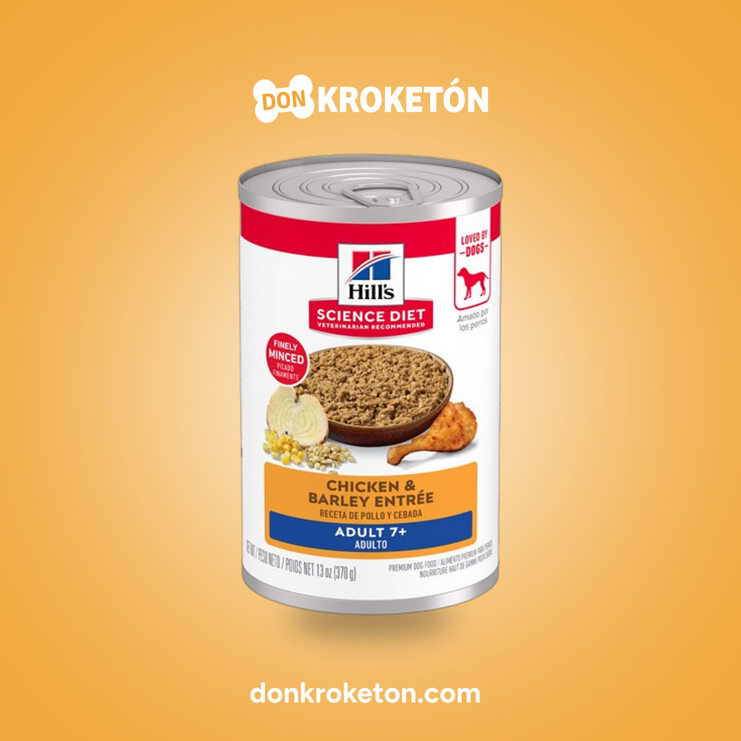 Hill's Science Diet Mature Adult Pollo Lata - imagen comercial Don Kroketon