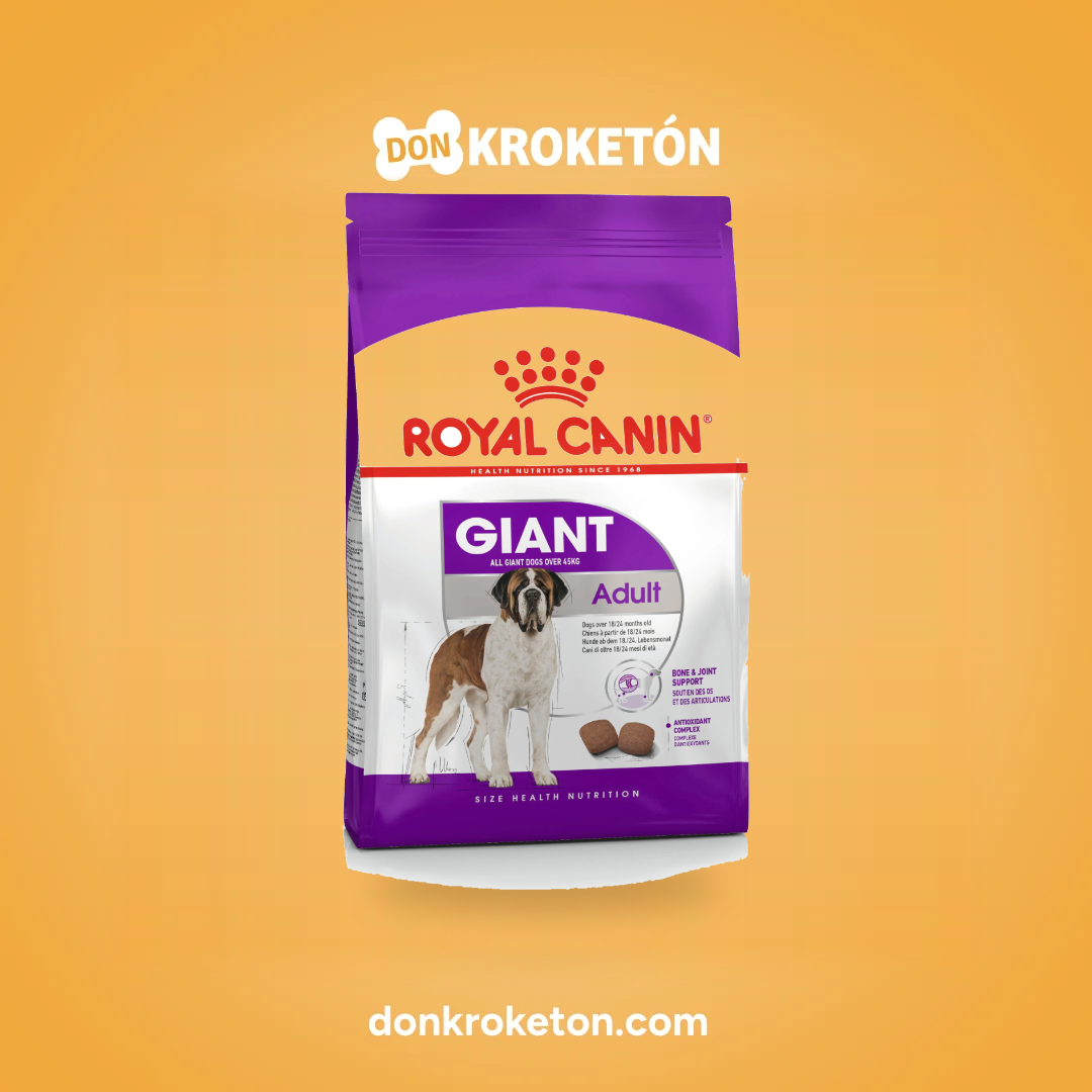 Royal Canin Adulto Gigante - imagen comercial Don Kroketon