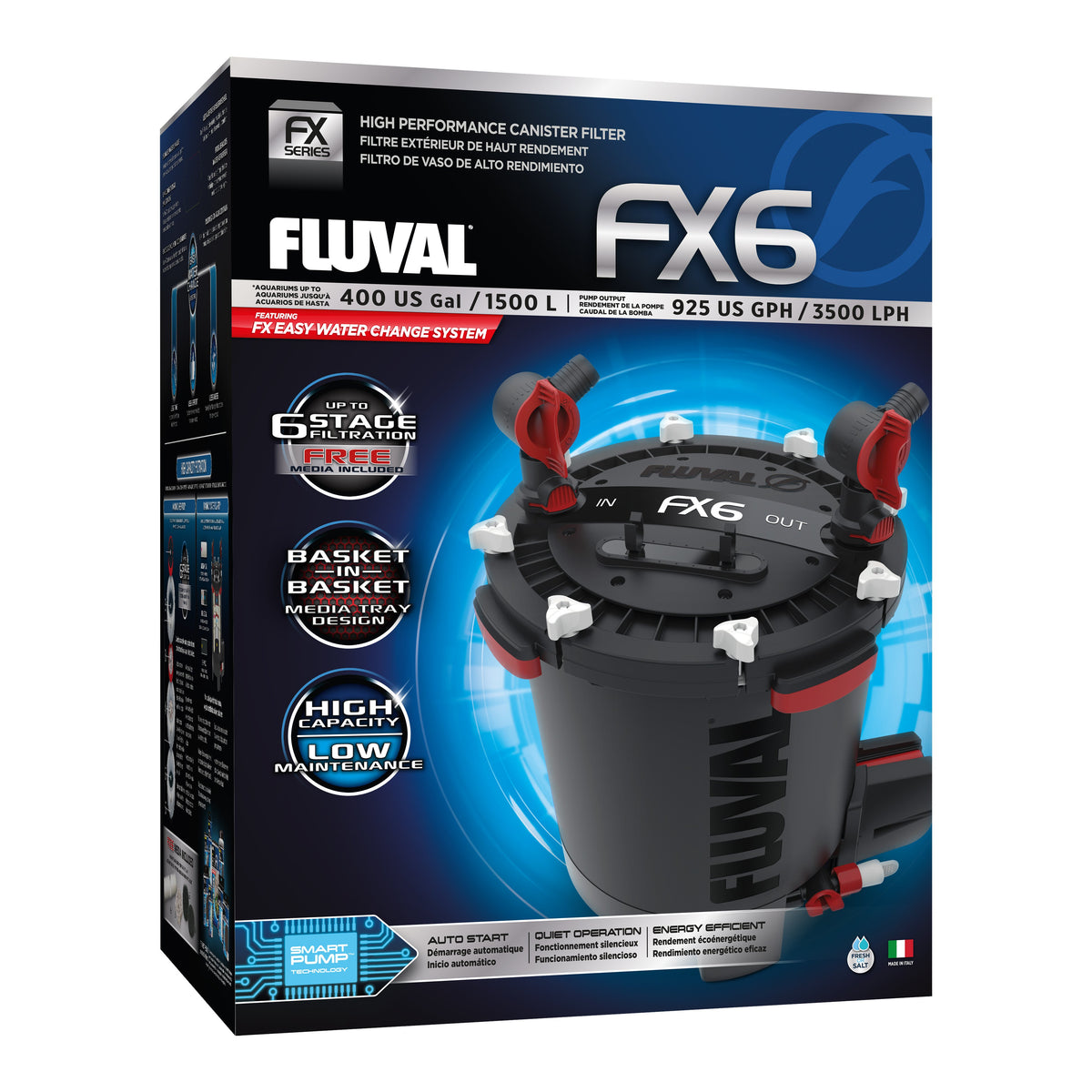 Hagen Filtro Fluval FX6 para Peces