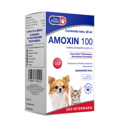 Amoxin Suspensión (amoxicilina + bromhexina)