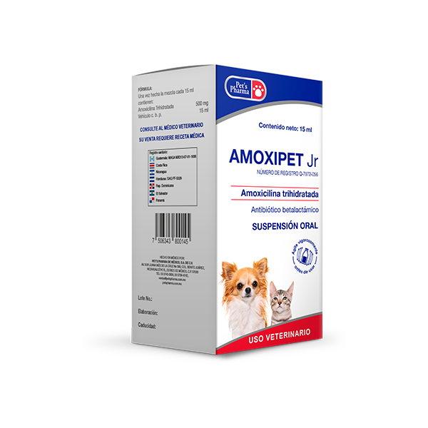 Amoxipet (amoxicilina sola)