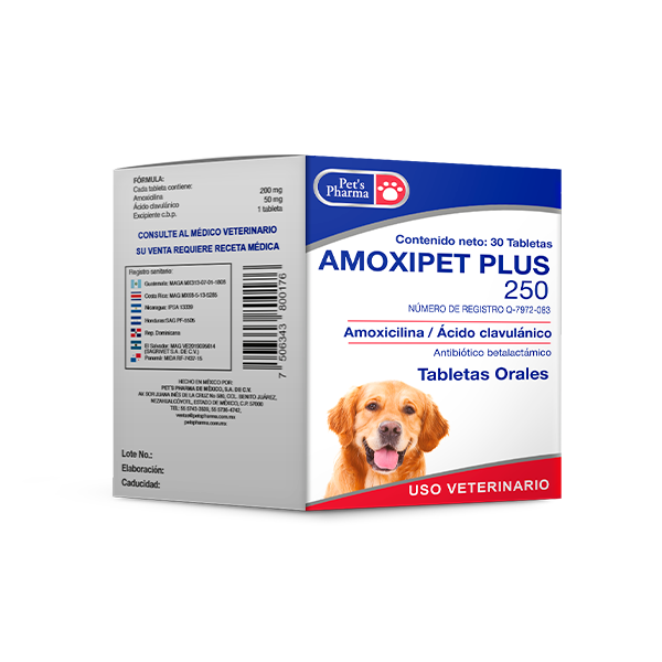 Amoxipet Plus Tabletas