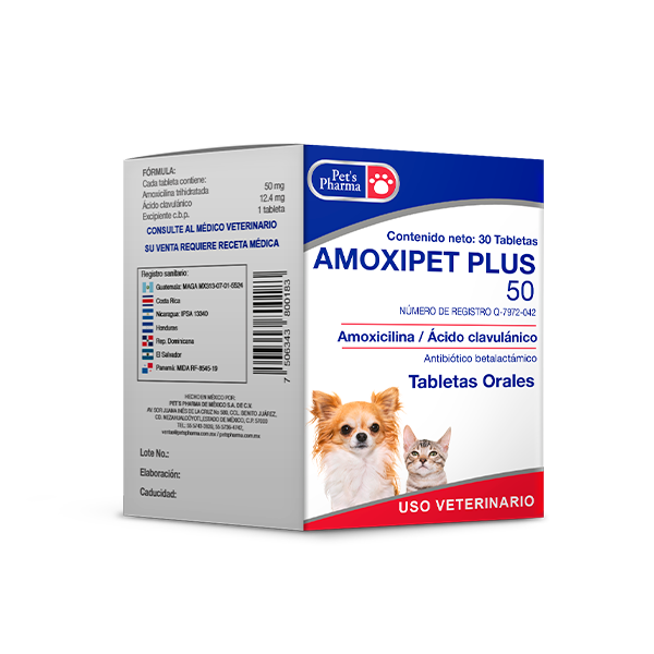 Amoxipet Plus Tabletas