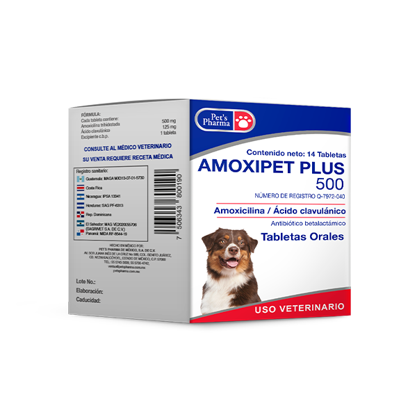 Amoxipet Plus Tabletas