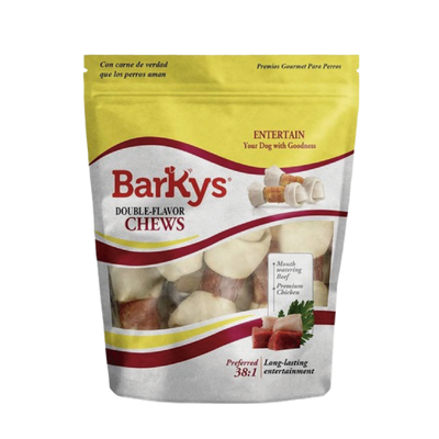 Barkys Paquete 10 Huesos de Carnaza c/Pollo