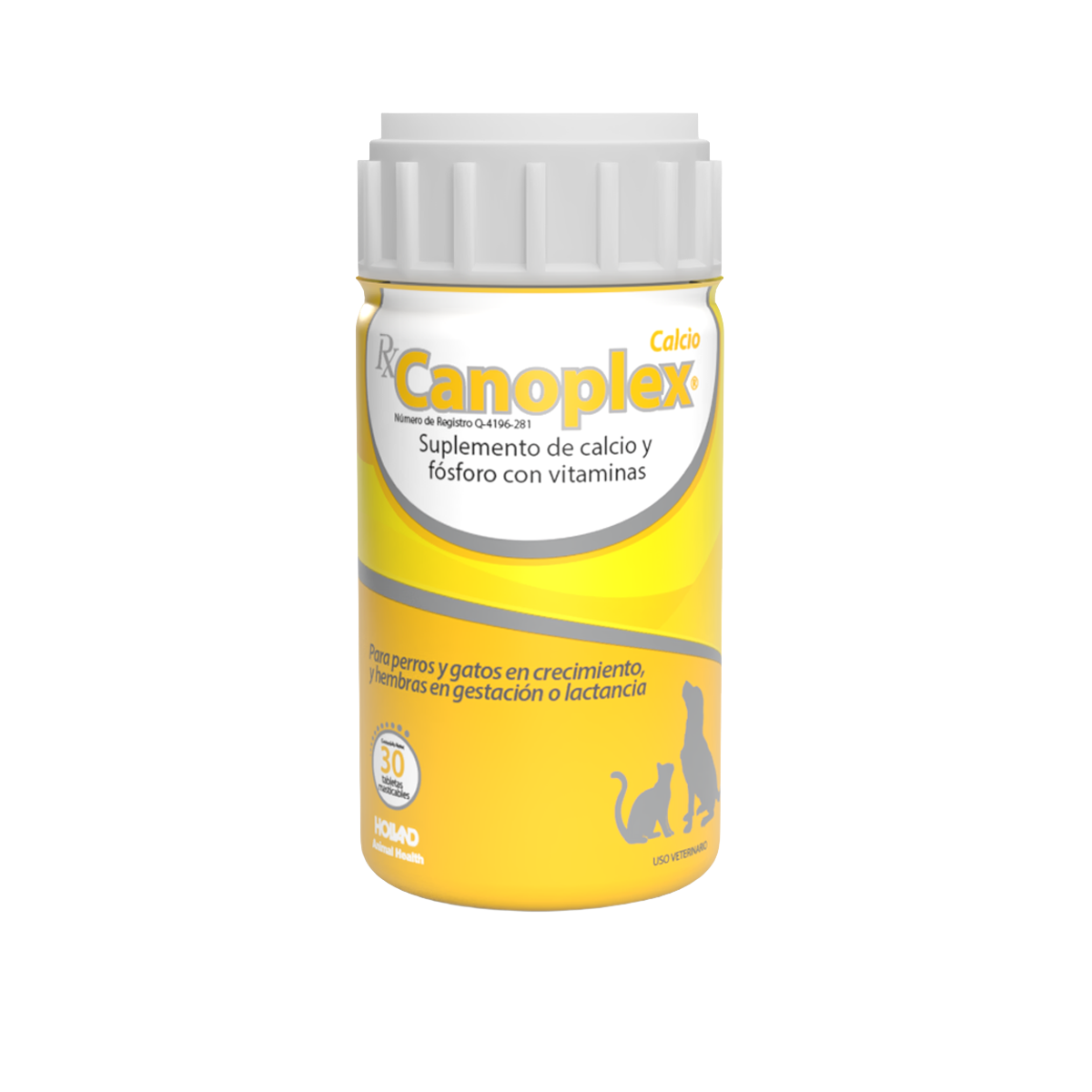 Holland Rx Canoplex Calcio AD3 30 tabletas