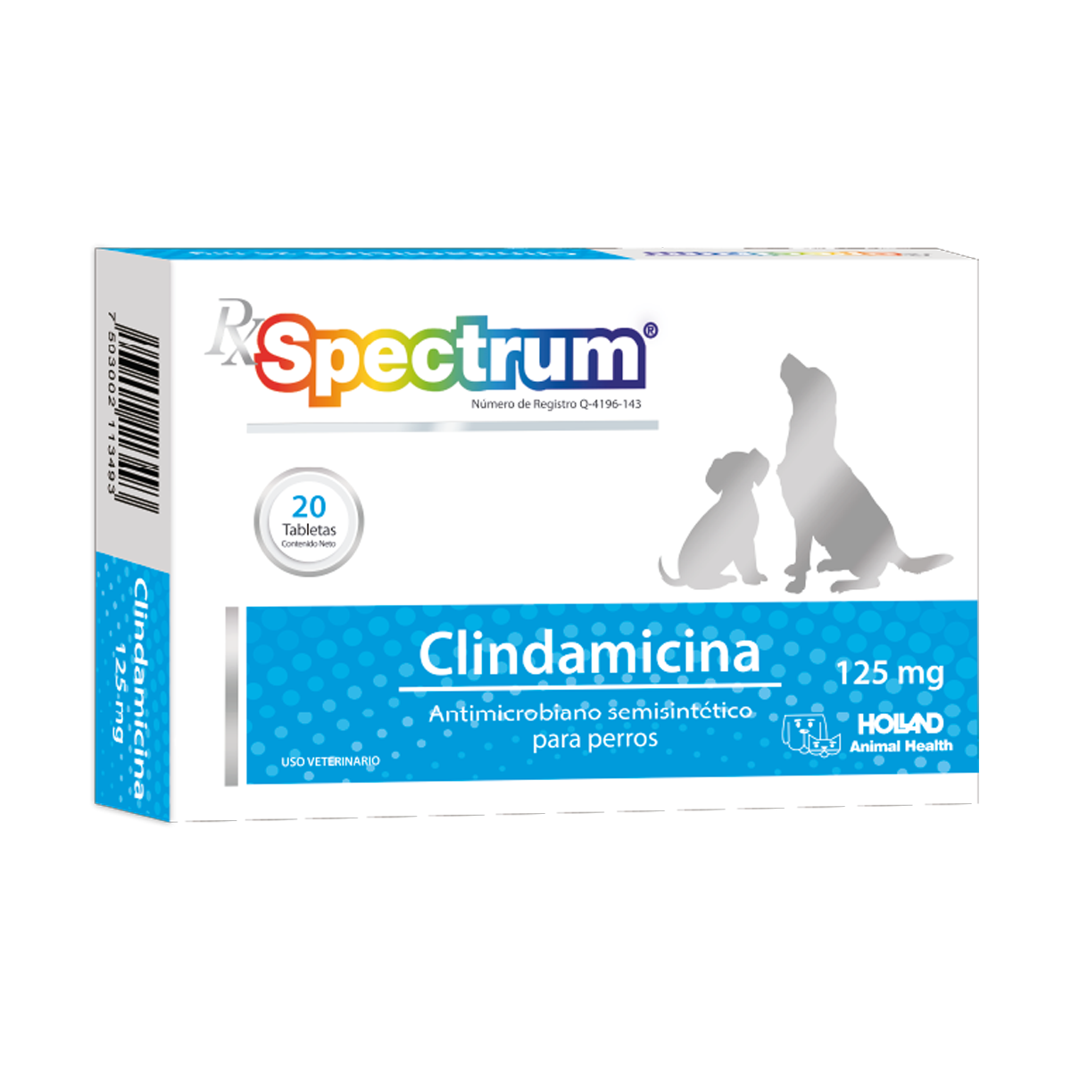Rx Spectrum Clindamicina