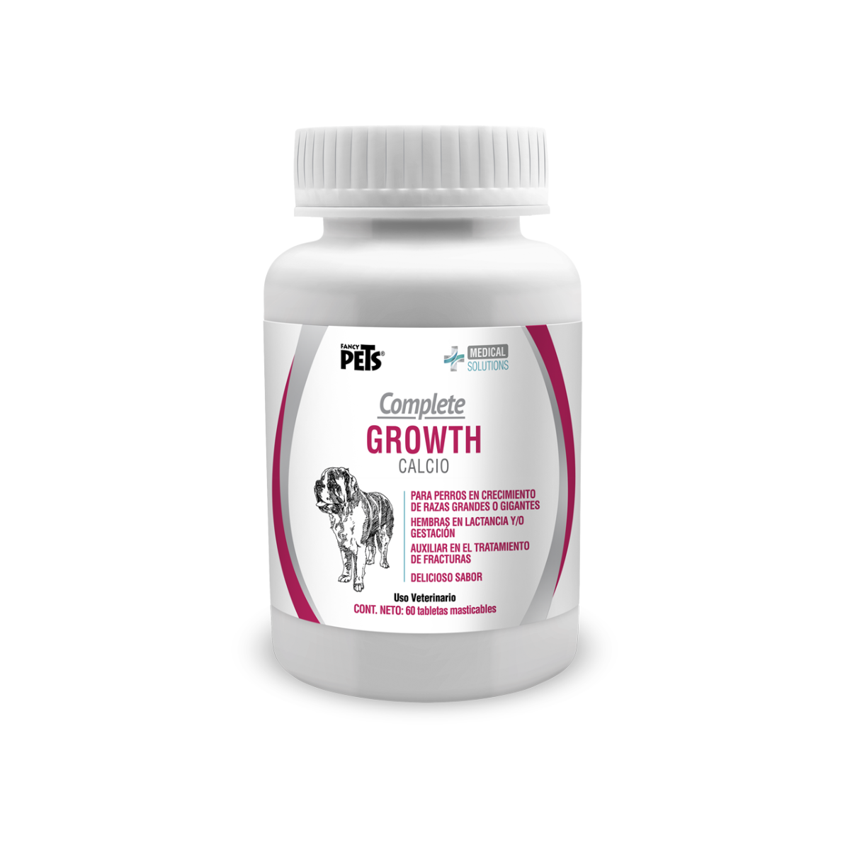 Lomas MS Complete Growth para Perros - 60 Tab