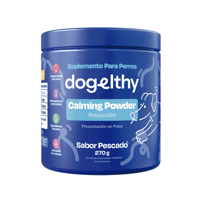 Dogelthy Suplemento Calmante para Perros - Calming Powder