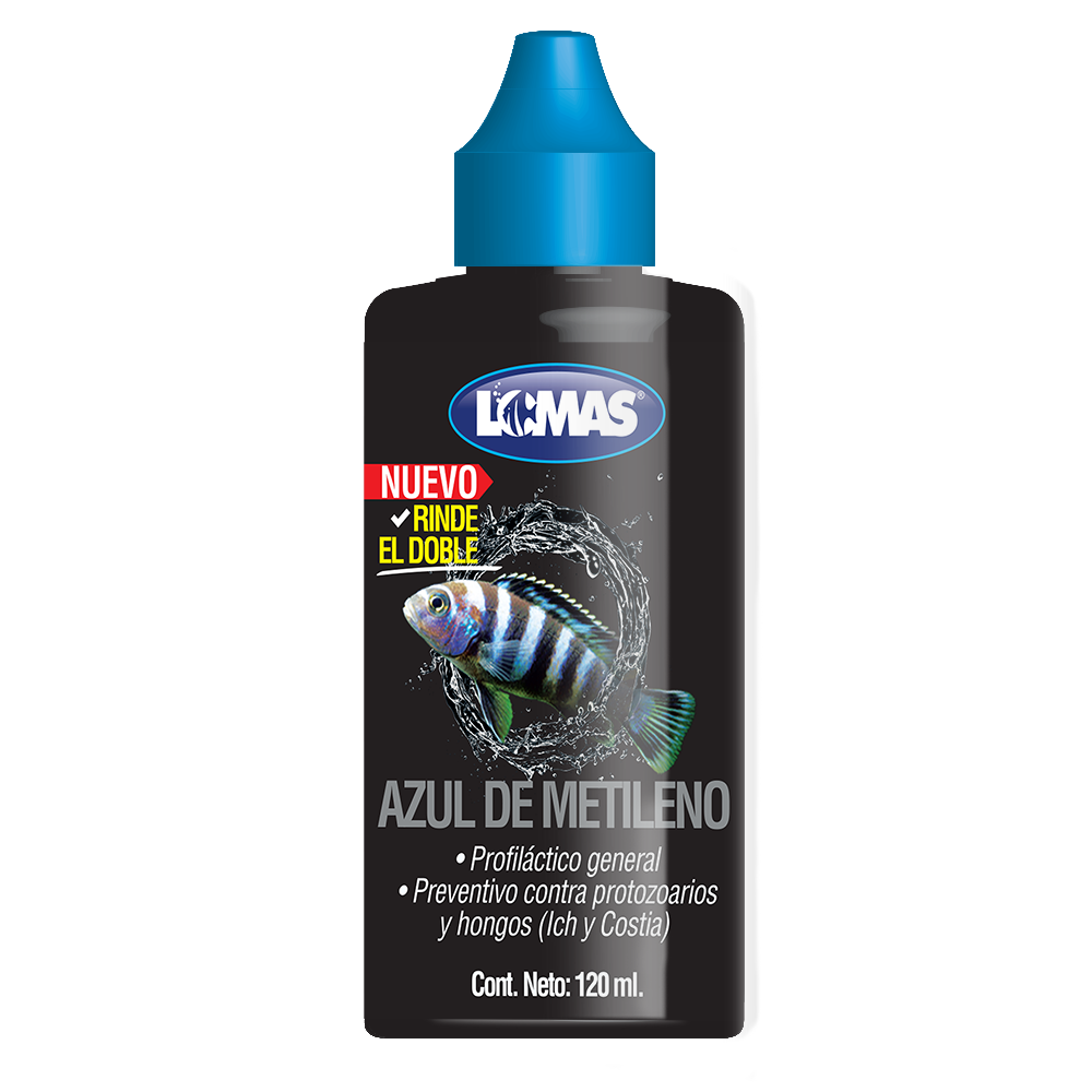 Lomas Azul de Metileno para Peces
