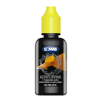 Lomas Acriflavina 30 ml para Peces