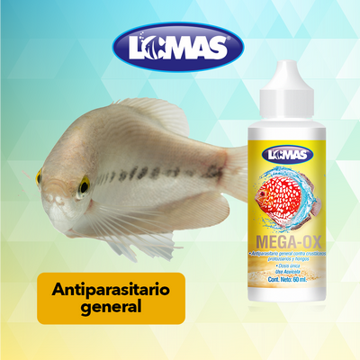 Lomas Mega Ox 60 ml para Peces