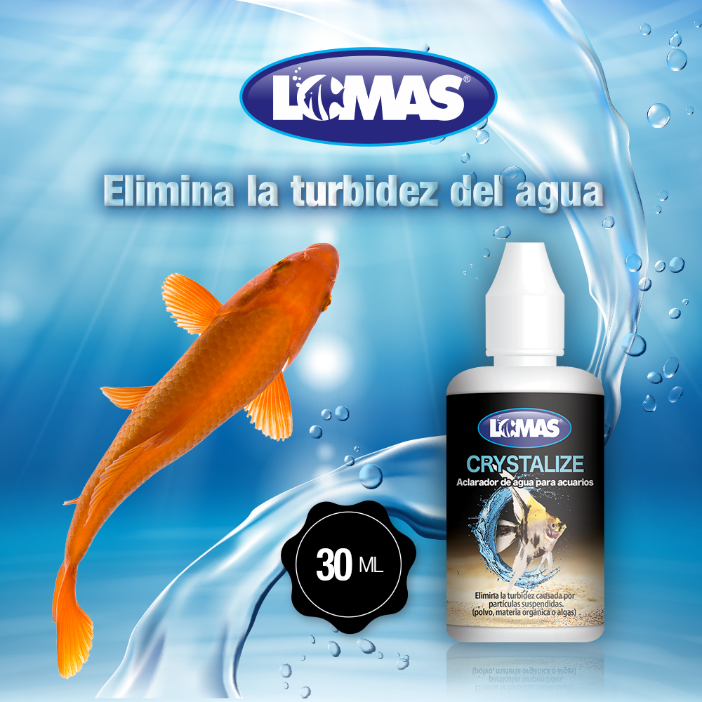 Lomas Crystalize para Peces