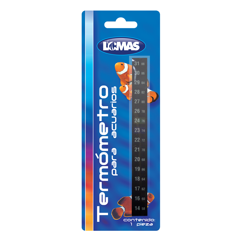Chicos Termometro Externo en Blister para Peces