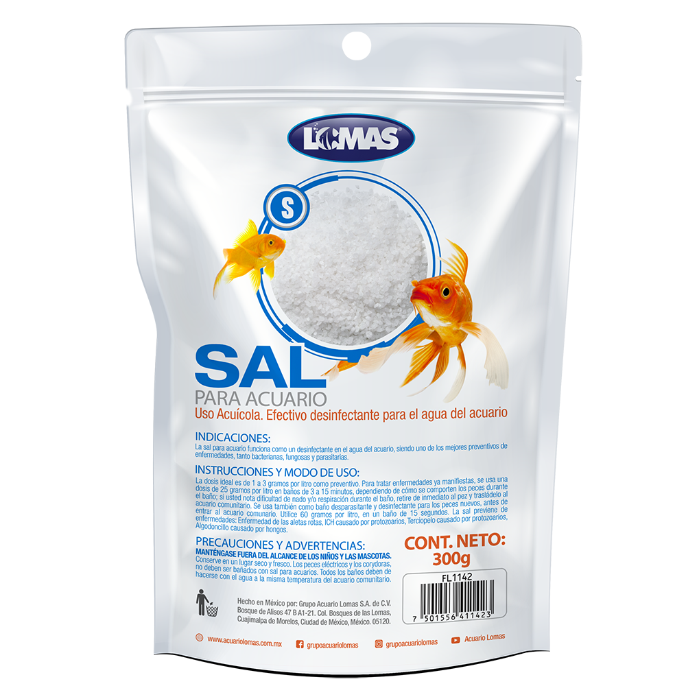 Lomas Sal para Acuario 300 g