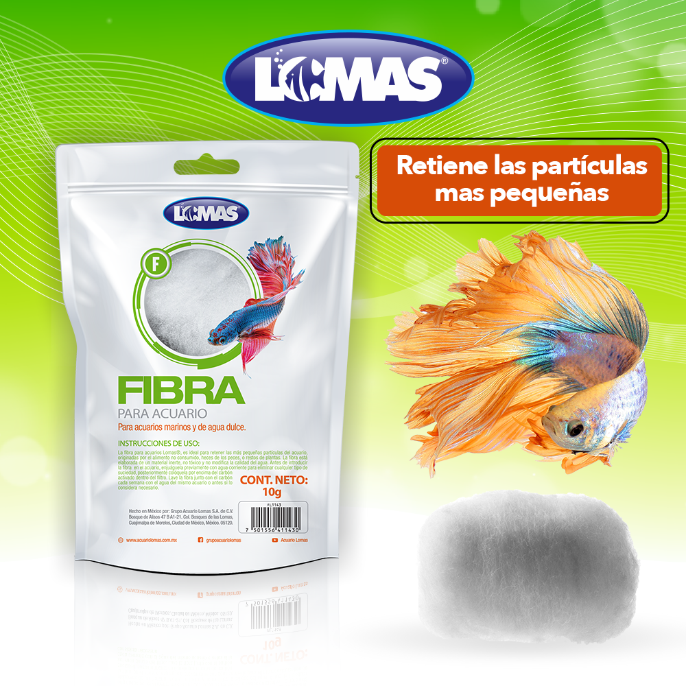 Lomas Fibra para Acuario