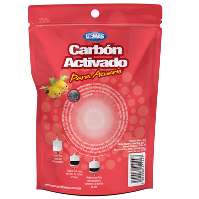 Lomas Carbon Activado 3.52 oz (100 g) para Peces
