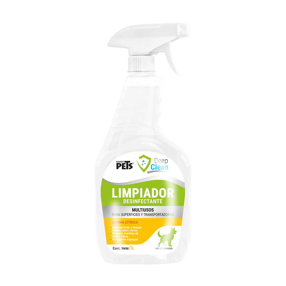 Lomas Deep Clean Limpiador Desinfectante Multiusos 1 lt para Perro