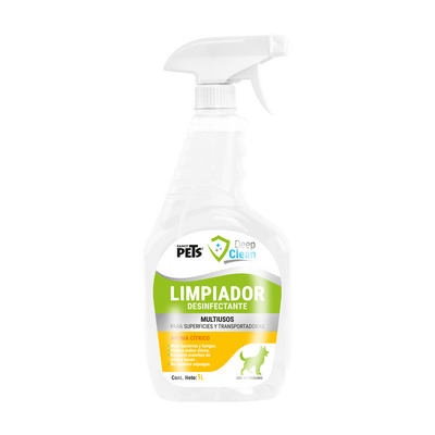 Lomas Deep Clean Limpiador Desinfectante Multiusos 1 lt para Perro