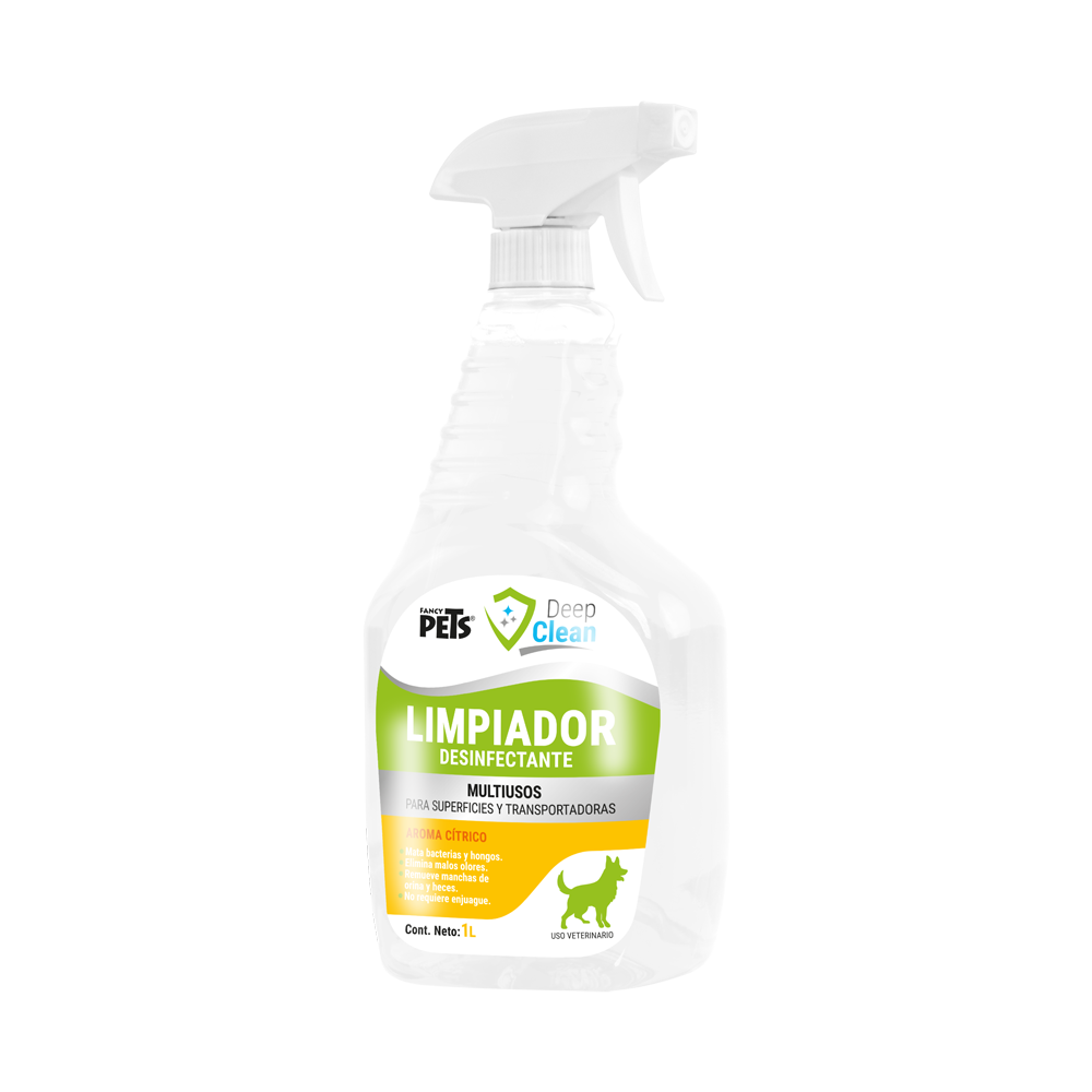 Lomas Deep Clean Limpiador Desinfectante Multiusos 1 lt para Perro