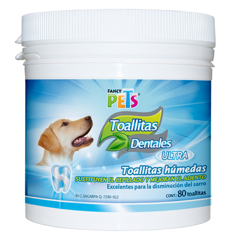 Lomas Toallitas Dentales - 80 pz para Perro