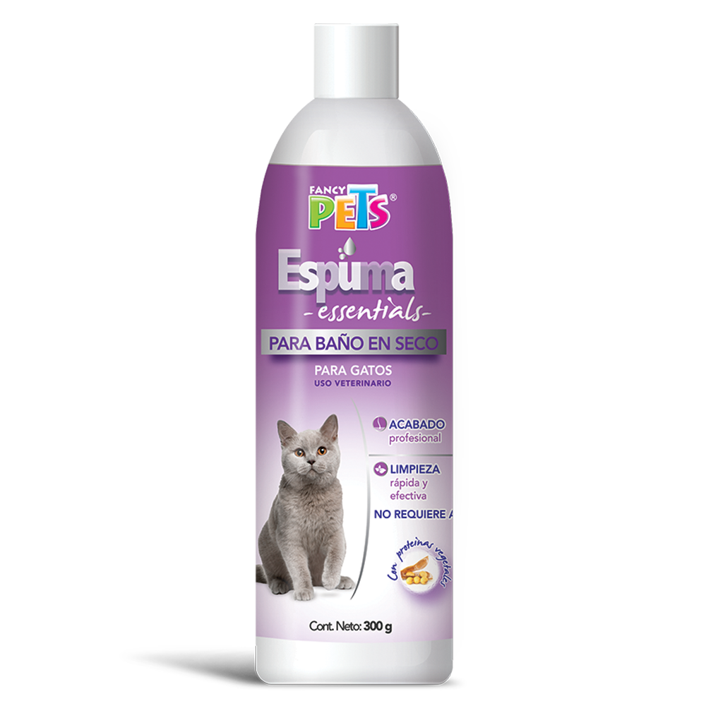 Lomas Espuma para Baño en Seco para Gatos Essentials 300 g