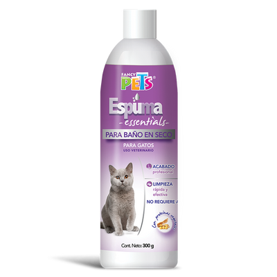 Lomas Espuma para Baño en Seco para Gatos Essentials 300 g