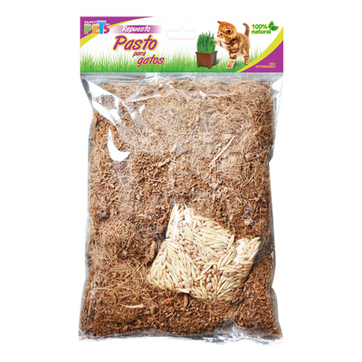 Lomas Pasto para Gato - Repuesto (Semillas y Sustrato)