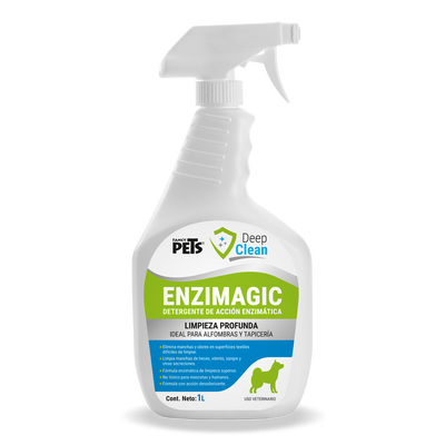 Lomas Deep Clean Enzimagic Limpiador de Accion Enzimatica 1 lt para Perro