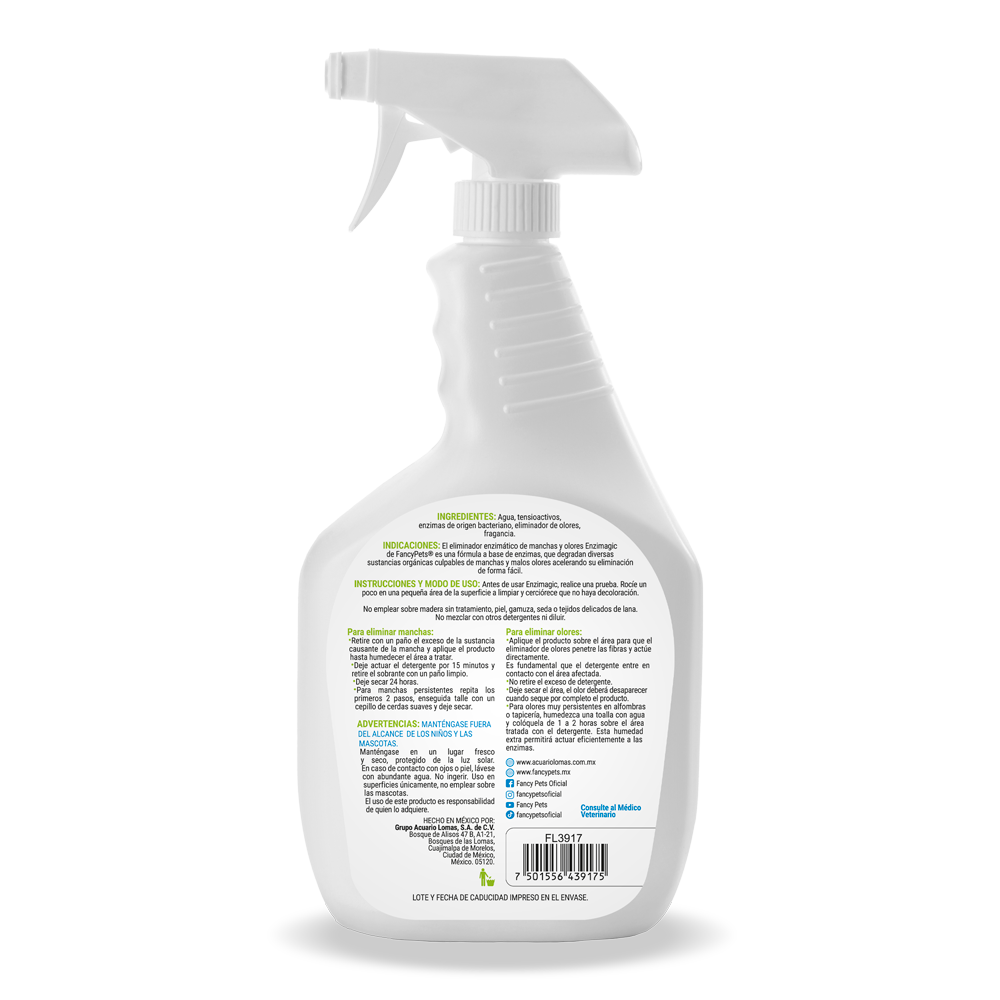 Lomas Deep Clean Enzimagic Limpiador de Accion Enzimatica 1 lt para Perro