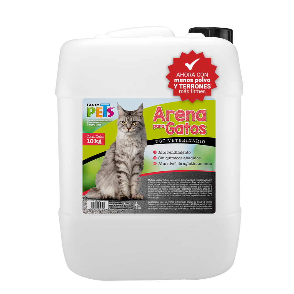 Lomas Arena para Gato 10 kg Garrafa