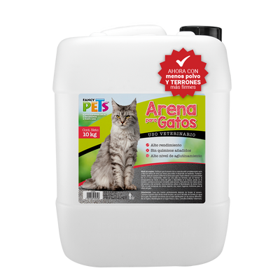 Lomas Arena para Gato 10 kg Garrafa