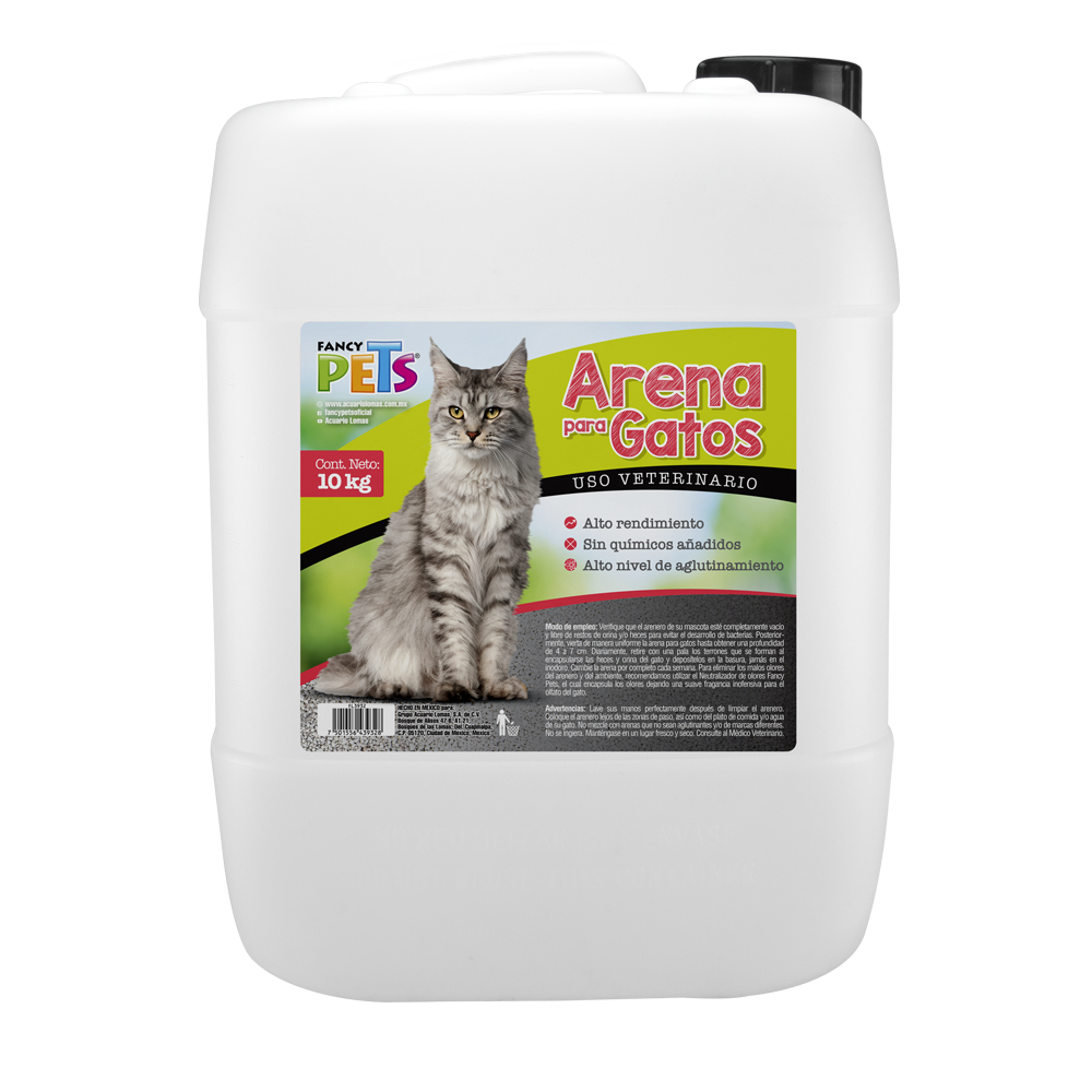 Lomas Arena para Gato 10 kg Garrafa