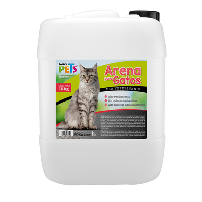 Lomas Arena para Gato 10 kg Garrafa