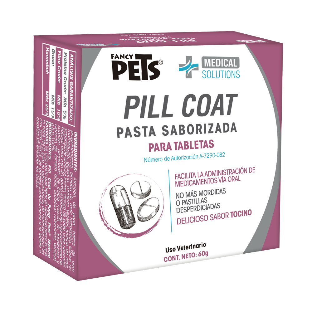 Lomas MS Pill Coat Pasta Saborizada 60 g para Perro