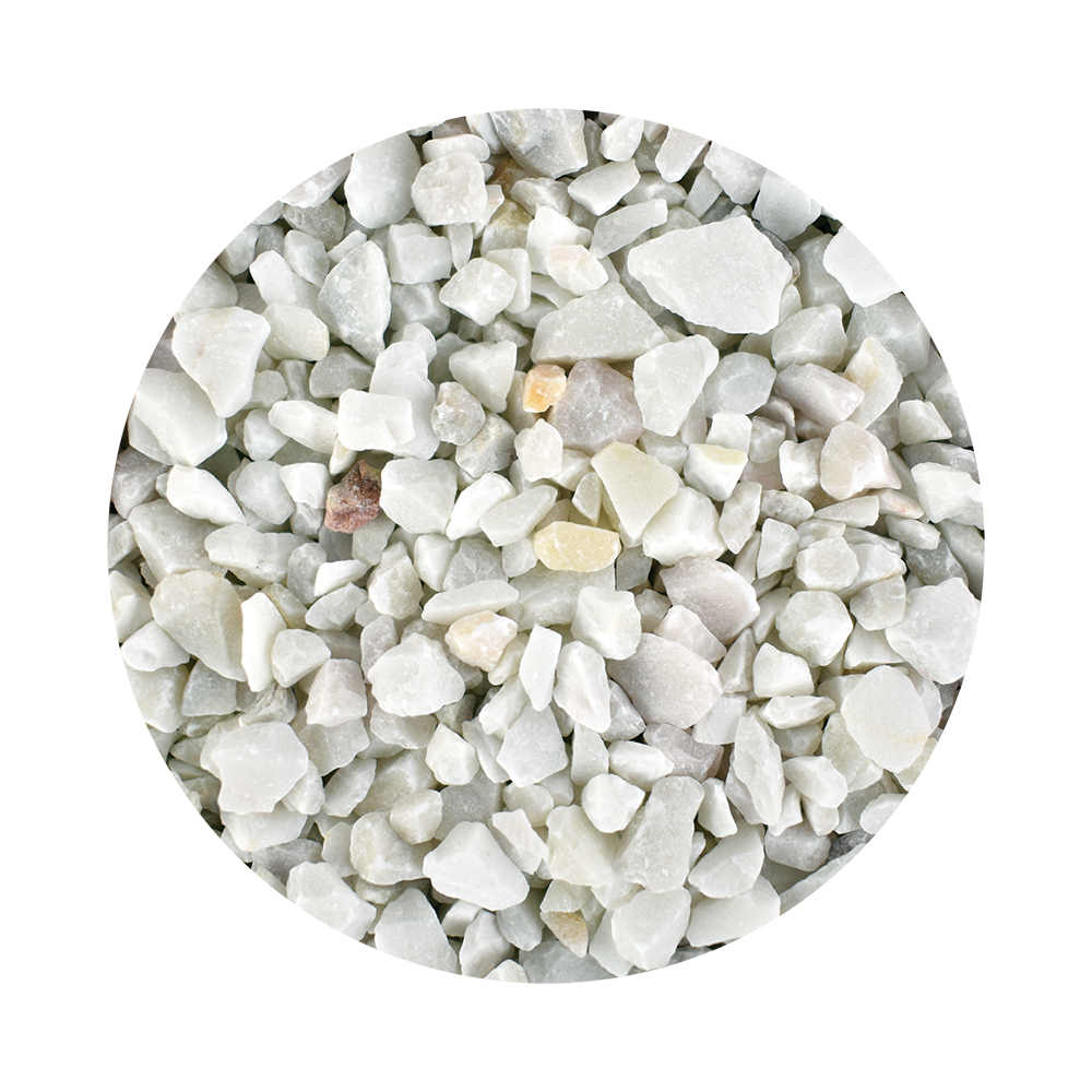 Lomas Grava Marmolina Blanca 3 kg para Peces