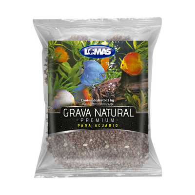 Lomas Grava para Acuario – Marmol Rojo Vino 3 kg