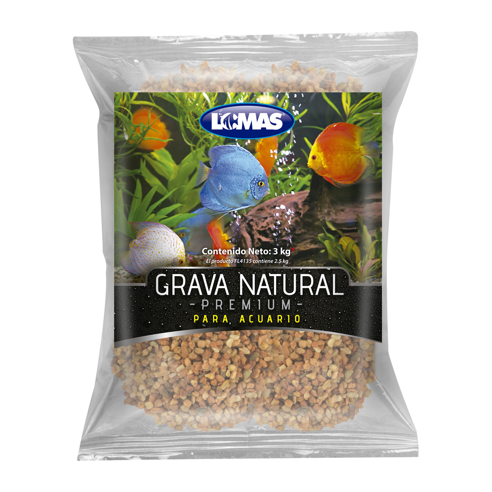Lomas Grava para Acuario – Marmol Oro Viejo 3 kg