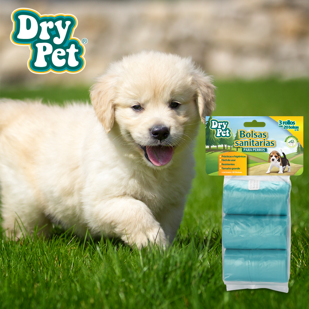 Yangs Bolsas Sanitarias (3 Rollos) Dry Pet - 60 pz para Perro