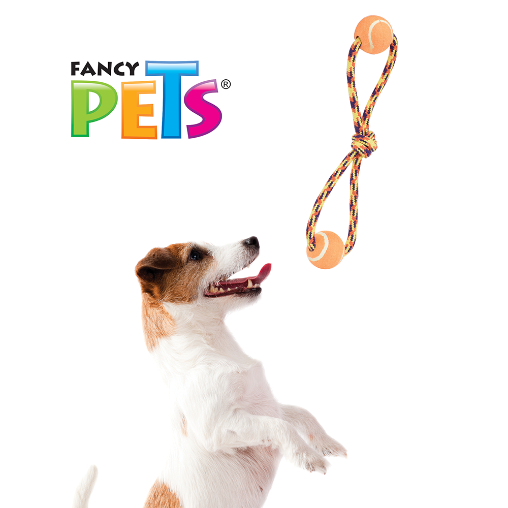 Hengli Juguete Jaladera con Doble Pelota Pal Thread para Perro