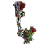 Hengli Juguete Hueso de Hilo Multicolor Pal Thread para Perro