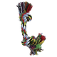 Hengli Juguete Hueso de Hilo Multicolor Pal Thread para Perro